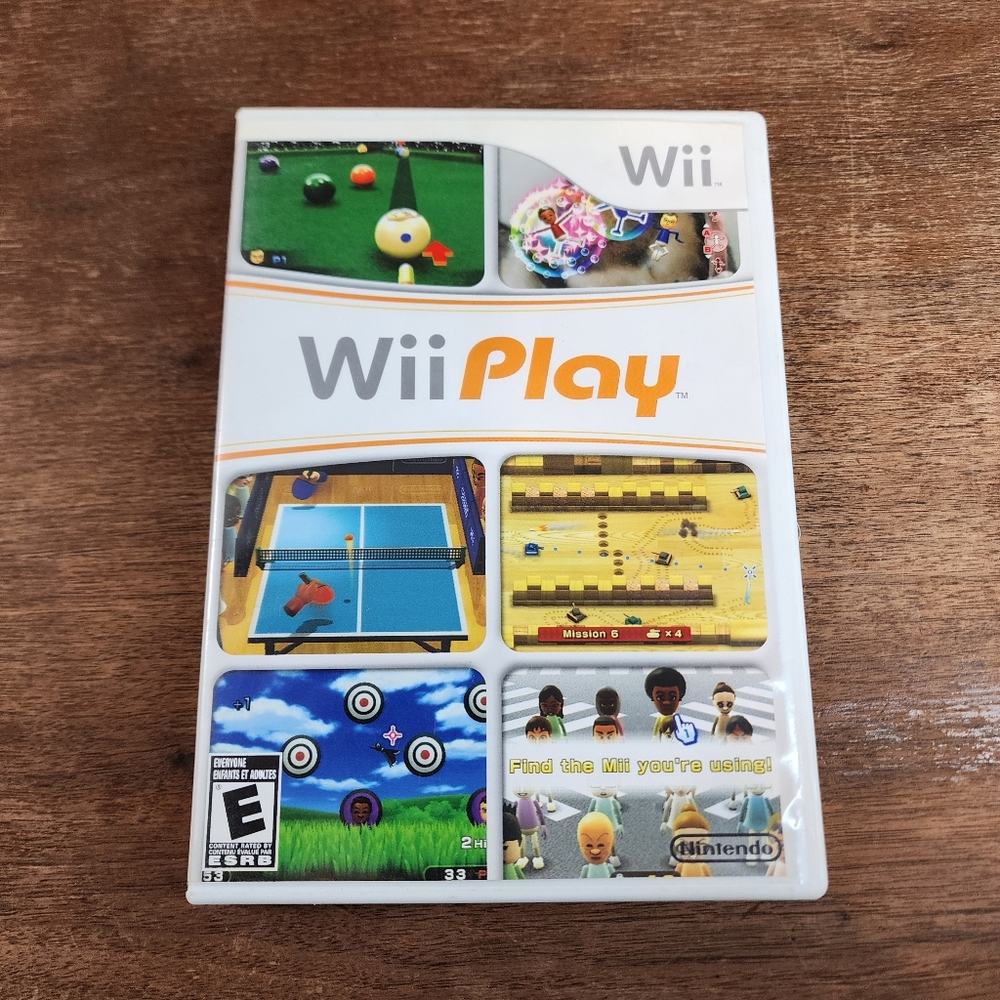Nintendo Wii Play Game CIB